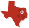 Bryan-College Station Texas market map