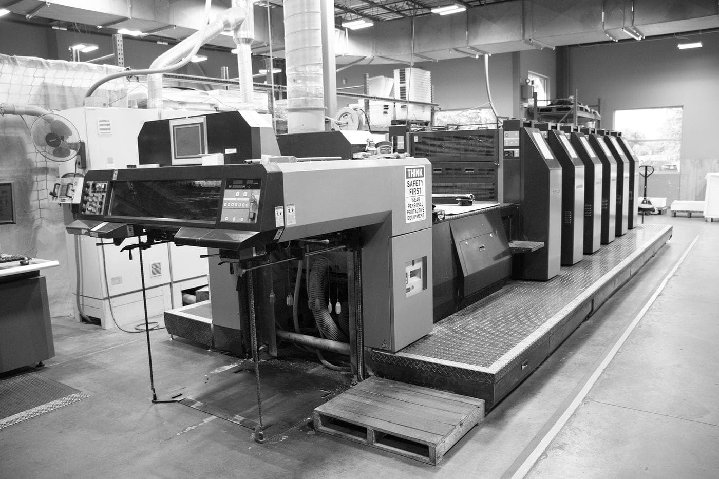 CI Printing press facility in Pflugerville, Texas