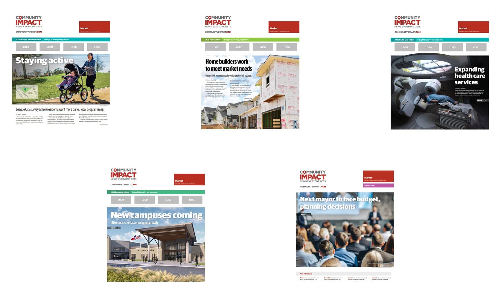 Five Guides Per Year